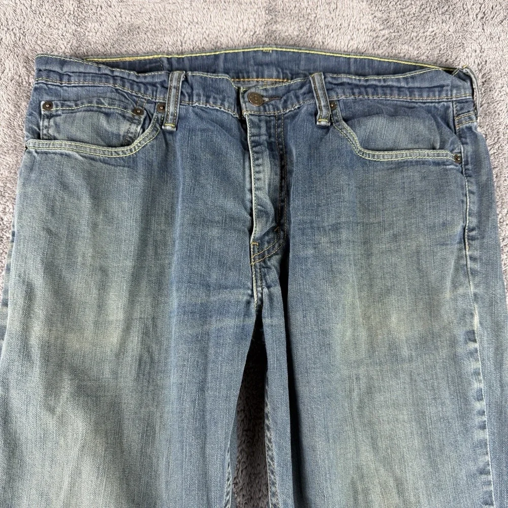 Levis 511 Slim Fit Skinny Jeans‎ Mens 36x32 Blue Medium Wash Mid Rise